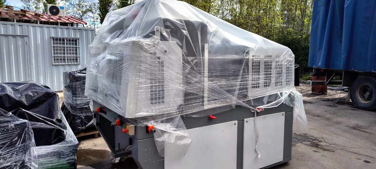 Máquina embalada para traslado